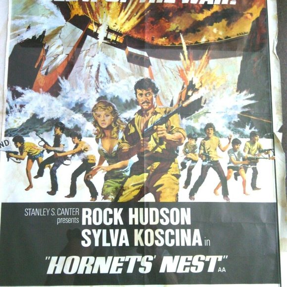 Original Movie Poster Double Feature They Call Me Mister Tibbs & Hornets' Nest - Picture 5 of 16